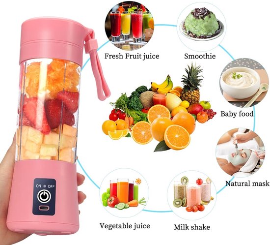 Omgoods - Draagbare Blender met USB Oplaadbare Fruit Mixer — afbeelding 2