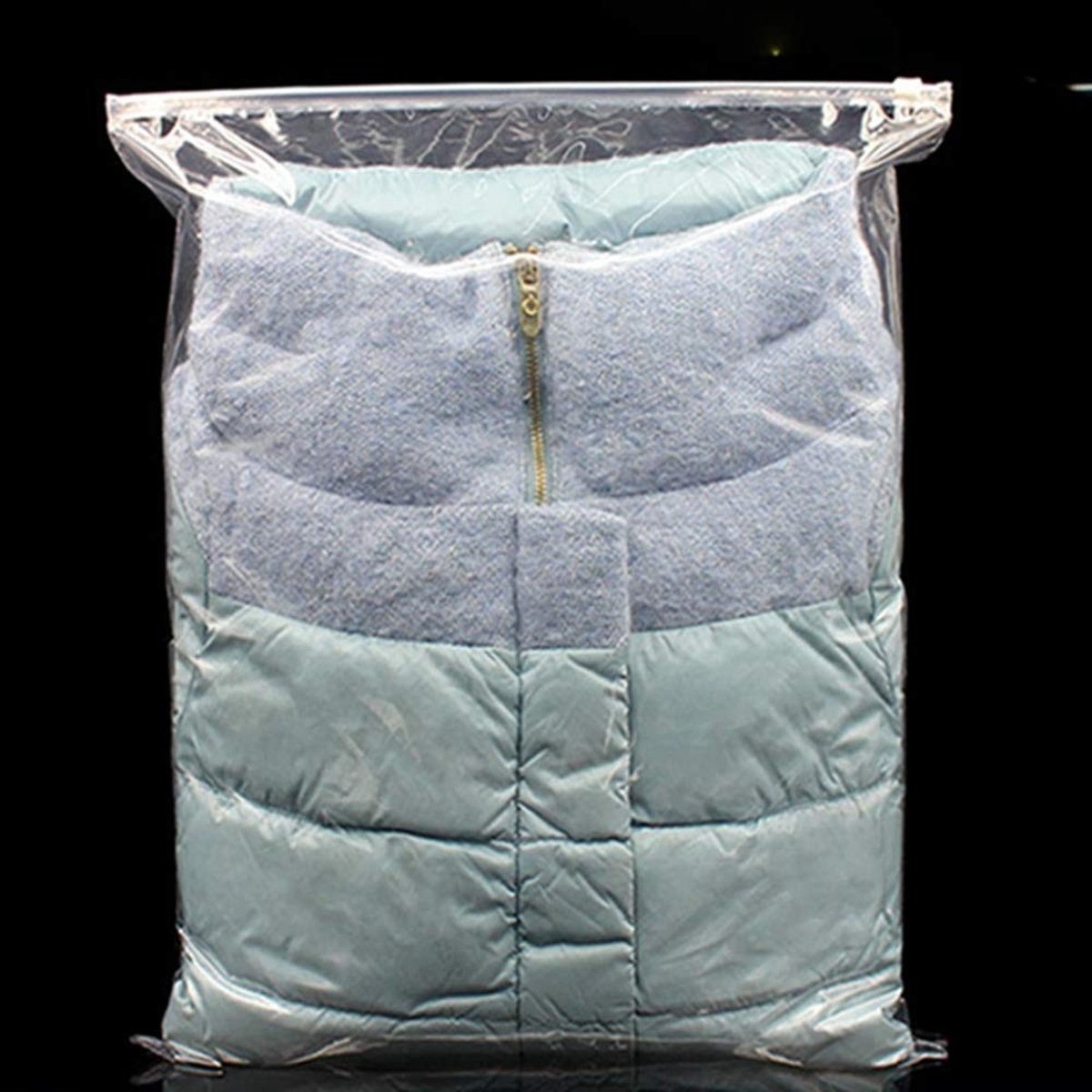 Omgoods - 20 Transparante Plastic Zakjes met Rits 40x50 cm