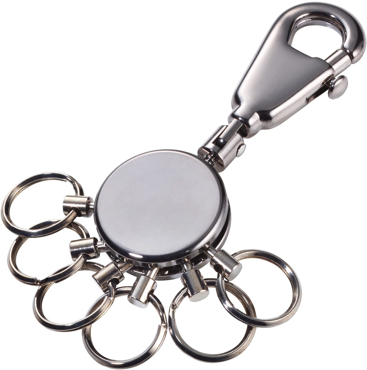 Omgoods - Sleutelhanger Sleutelorganizer met Karabijnhaak - Geen Chaos Meer!
