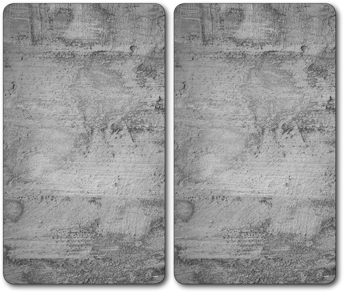 Omgoods - Multi-Glazen Snijplaat Set van 2 (52 x 30 cm)