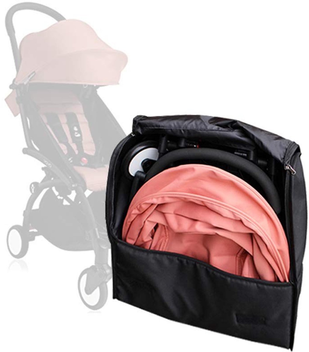 Omgoods - Opbergtas voor Kinderwagen in Zwart, Geschikt voor Babyzen Yoyo en Reisrugzak