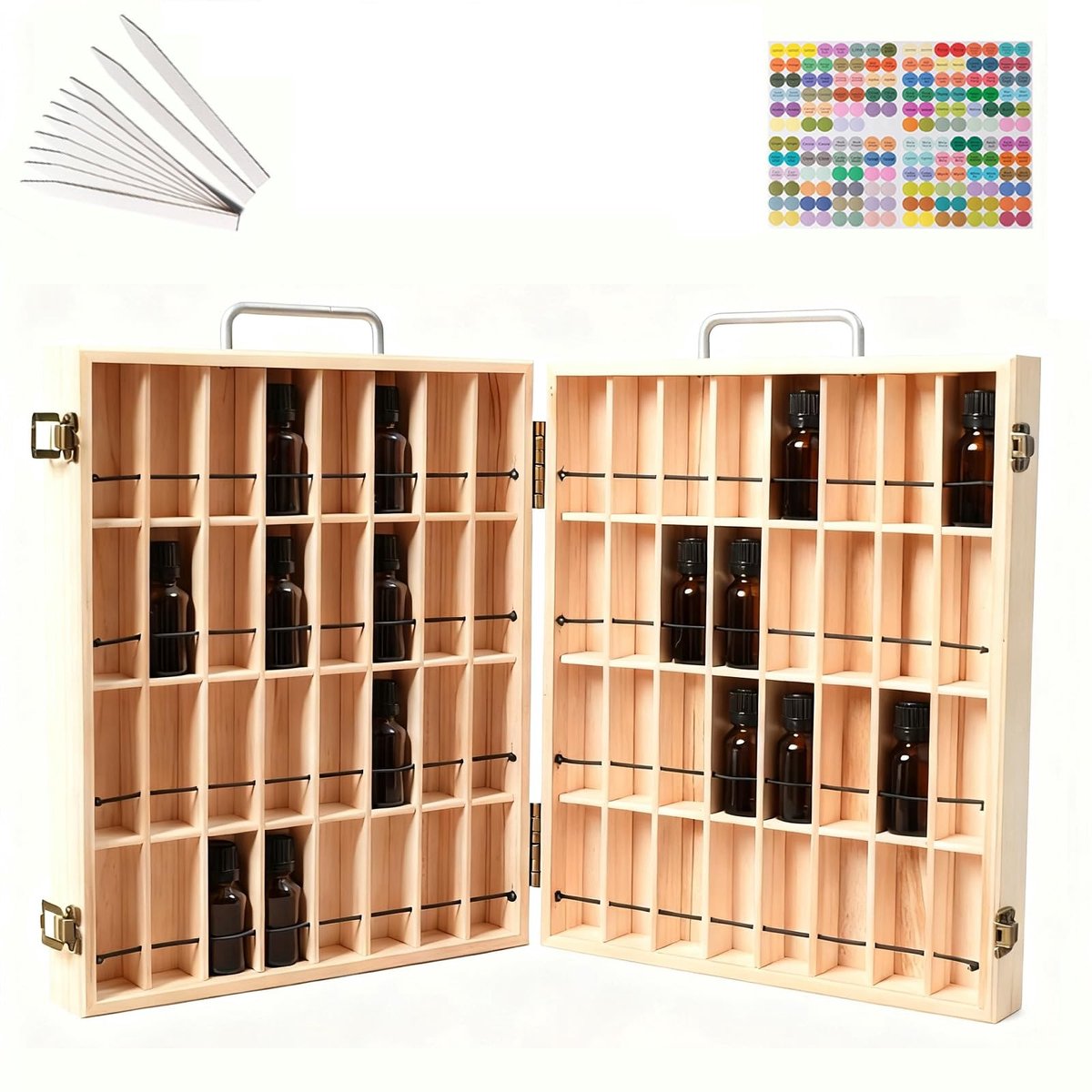 Omgoods - Organizer voor 72 Flesjes Essentiële Olie