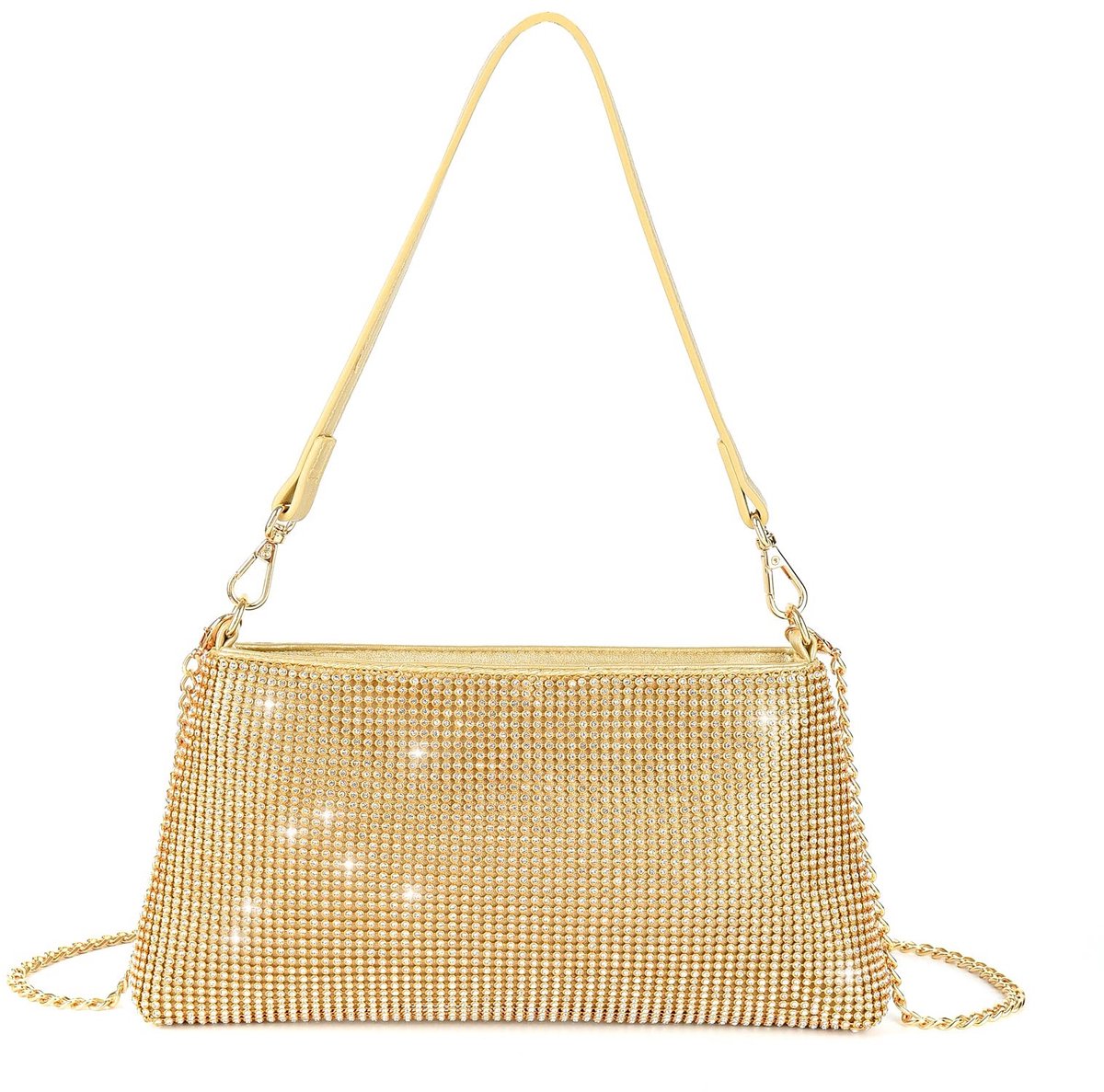 Omgoods - Bling Avond Clutch Bag voor Vrouwen, Rhinestone Portemonnee