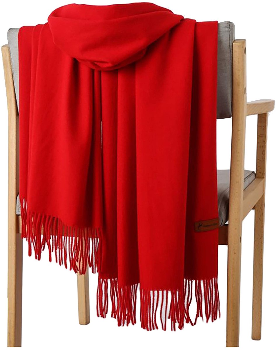 Omgoods - Dames Cashmere Voel Sjaal Pashmina Stijl voor Herfst en Winter