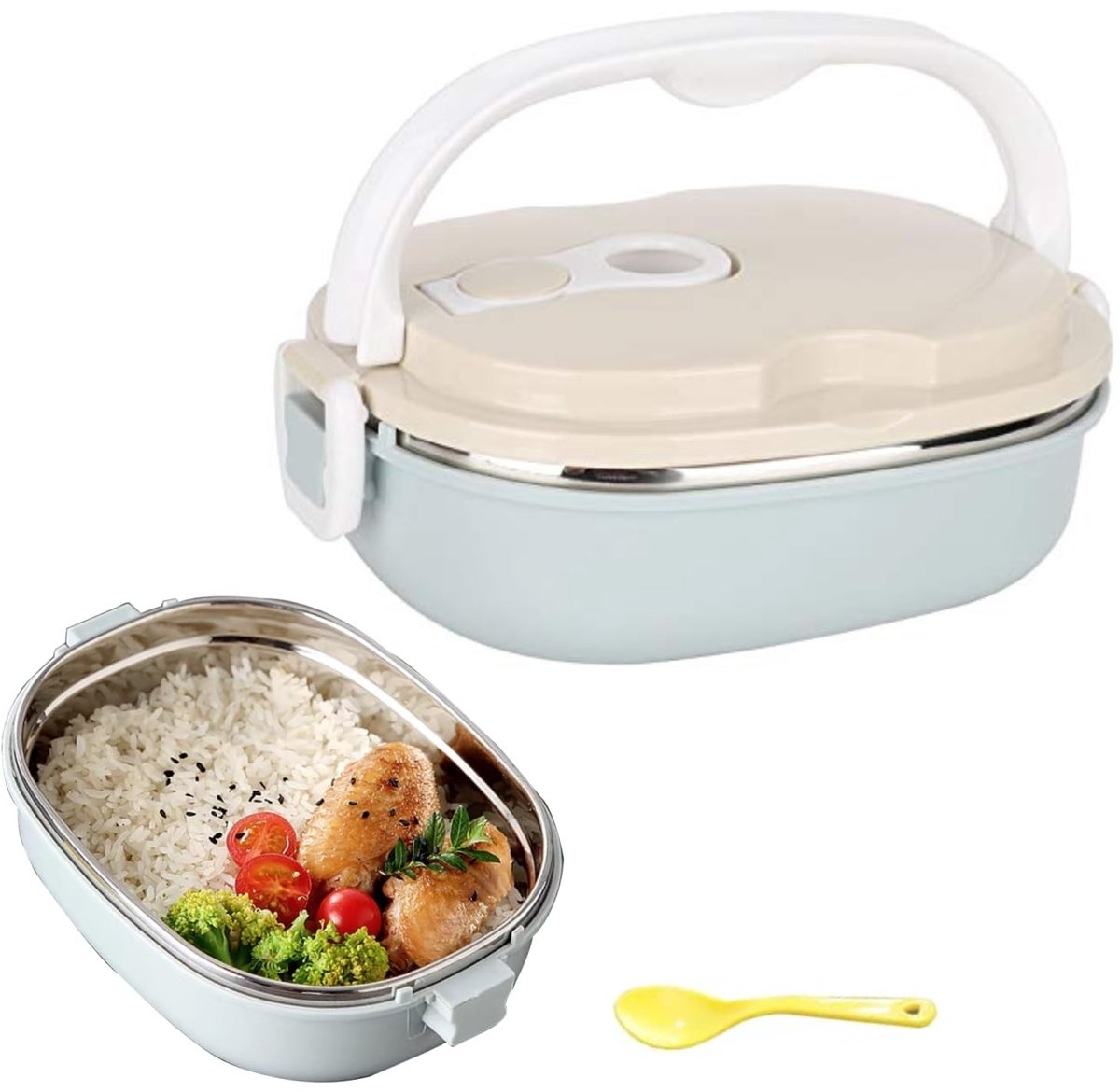 Omgoods - RVS Geïsoleerde Lunchbox voor Studenten en Werknemers