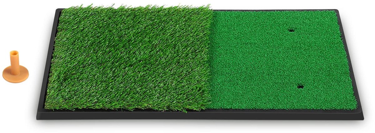 Omgoods - Draagbare Golfmat Oefenmat - Geschikt voor Binnen en Buiten - 2 Kleuren