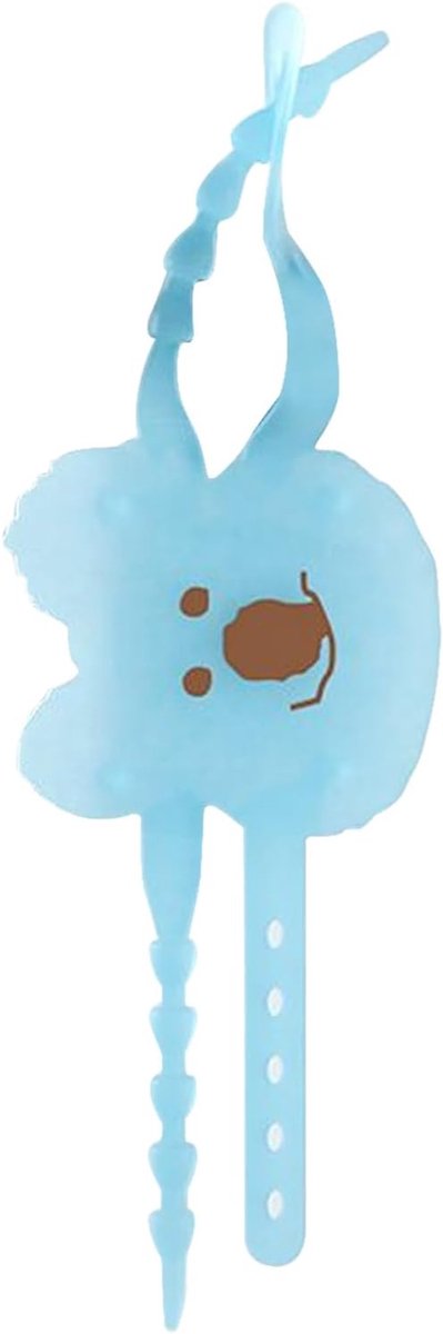 Deurstopper Koala - Deurdemper - Geluiddempend Werken - Speels Dieren Design - 18 x 8 x 8 cm - Blauw