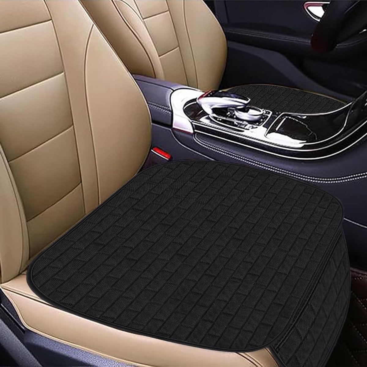 Universele Auto Zitkussen en Bescherming, Antislip Zitting voor Auto's en SUV's, Ergonomisch Ontwerp voor Comfort
