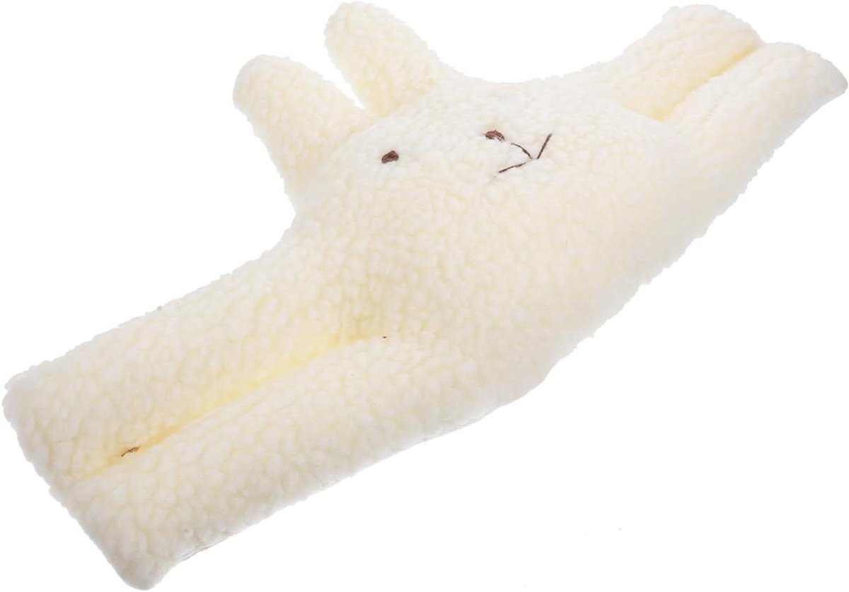 Dieren Deurstopper - Wandbeschermer Deur - Bescherming Deurkozijn - Anti-collision Ontwerp - 39 x 19 x 9.5 cm - Wit