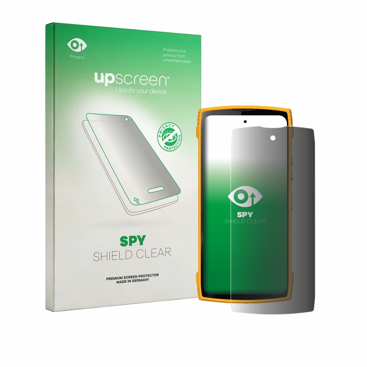 upscreen - privacy screenprotector voor Lagenio Panther 2 Pro - Folie Beschermfolie Blauwlichtfilter