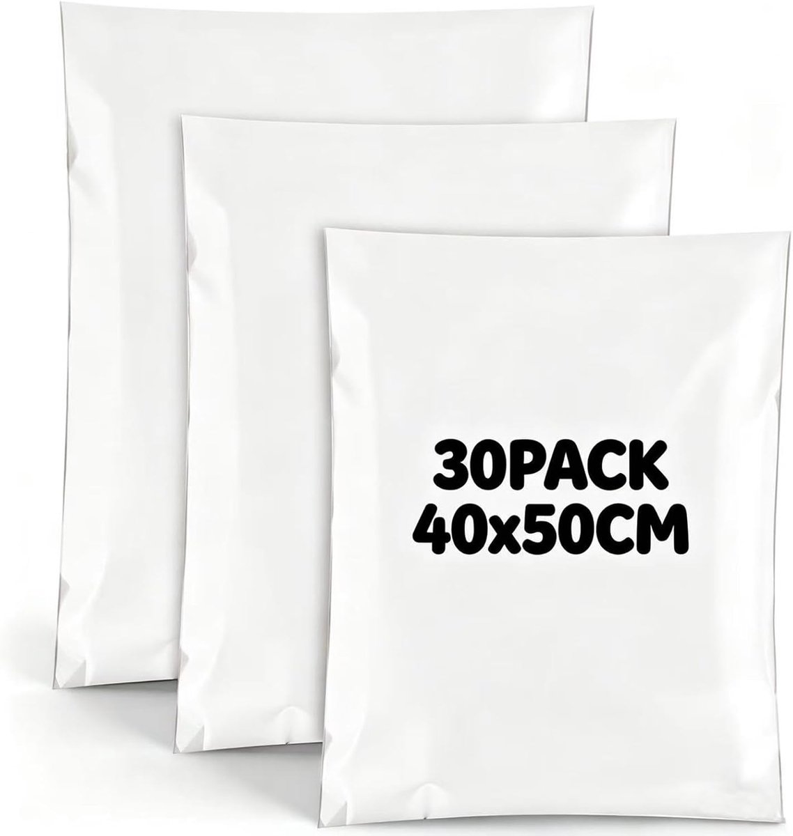 30 stuks XL verpakkingszakken, 40 x 50 cm, waterdichte verzendtassen, ondoorzichtige verzendtassen, posttassen, pakketzakken, plastic verpakkingszakken voor online winkels en winkels