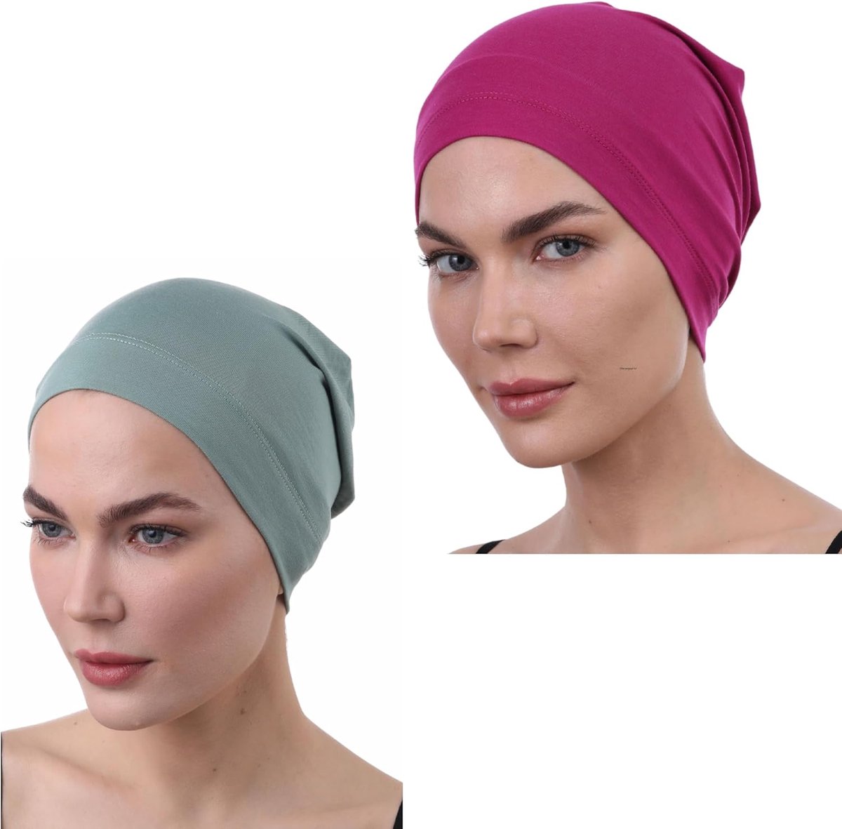 Bamboe Chemo Hoofddeksel voor Vrouwen & Mannen – Ultra-Zacht, Lichtgewicht, Ademend Slaapmutsje, Alopecia- en Haarverliesmuts
