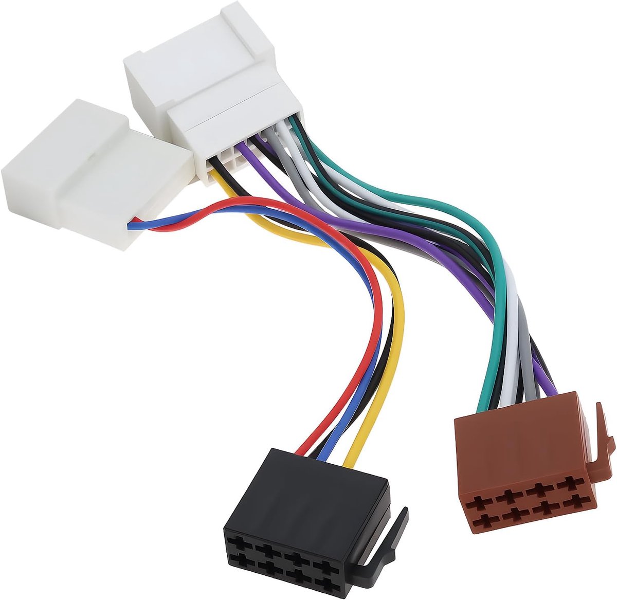 ISO-kabelboom voor radio-adapter, CT20DC01, compatibel met Renault Twingo, compatibel met Dacia Duster