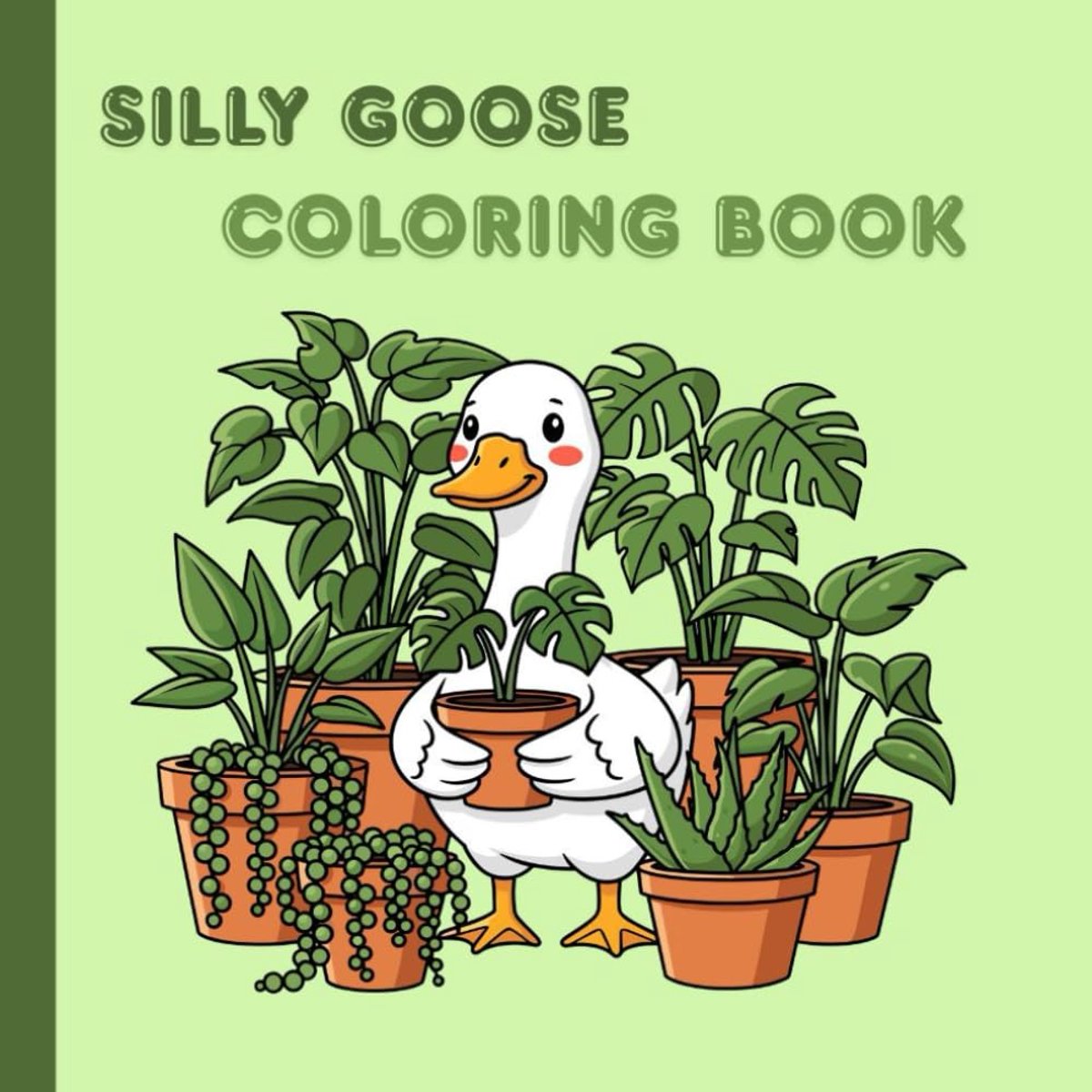 Goose Coloring Book
