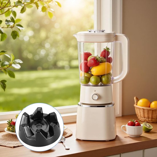 3-delige vervangingsonderdelen voor blenders, mixer koppeling, eenvoudig te installeren, compatibel met verschillende blenders — afbeelding 4