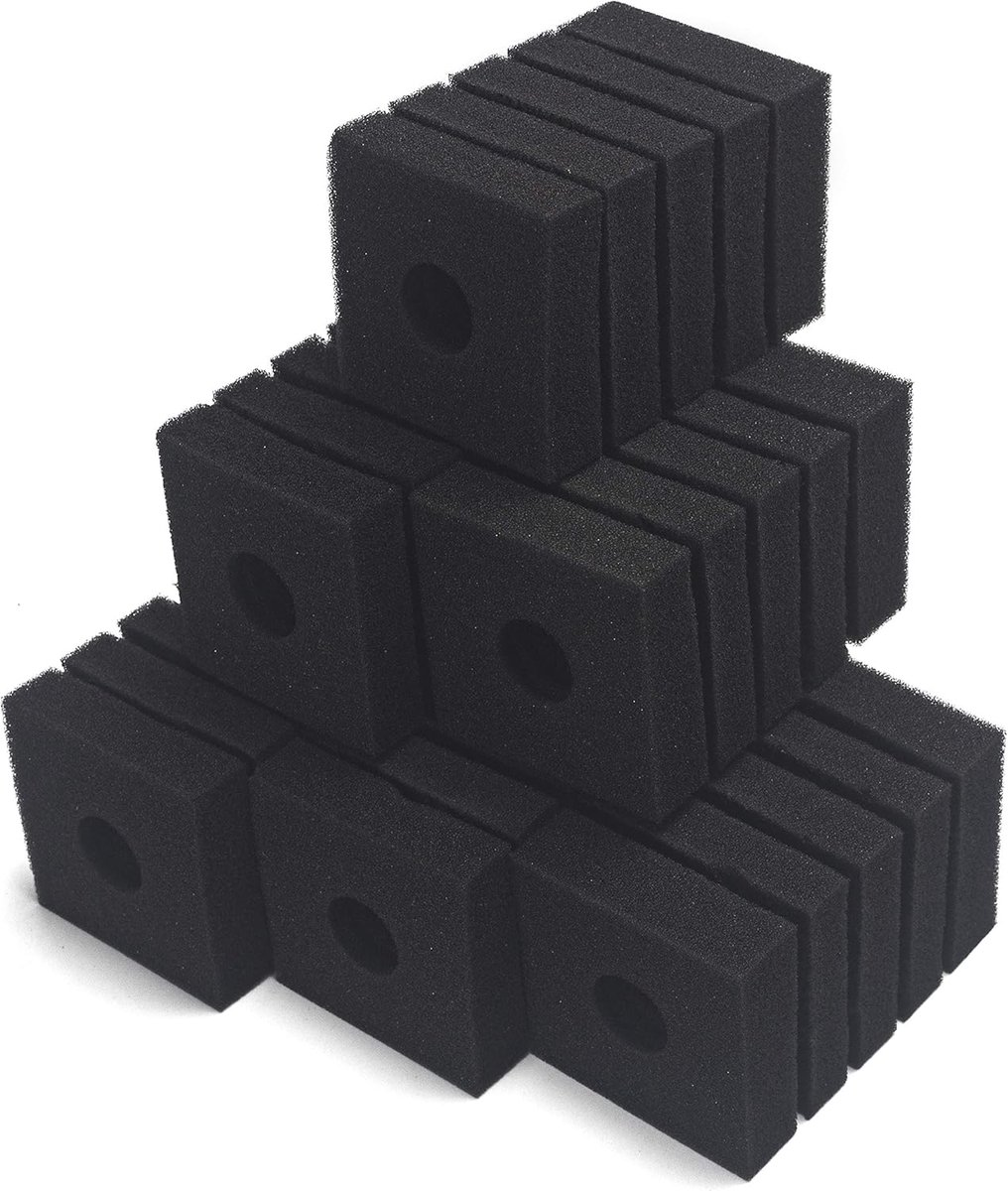 Filterschuim Geschikt voor Turbo 350 Filter Pat Mini Binnenfilter (6 Stuks)