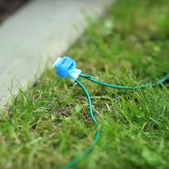 waterdichte stekker 15-pack kabelstekker waterdichte stekkers automatisch crimpen gazonmaaier accessoires — afbeelding 2