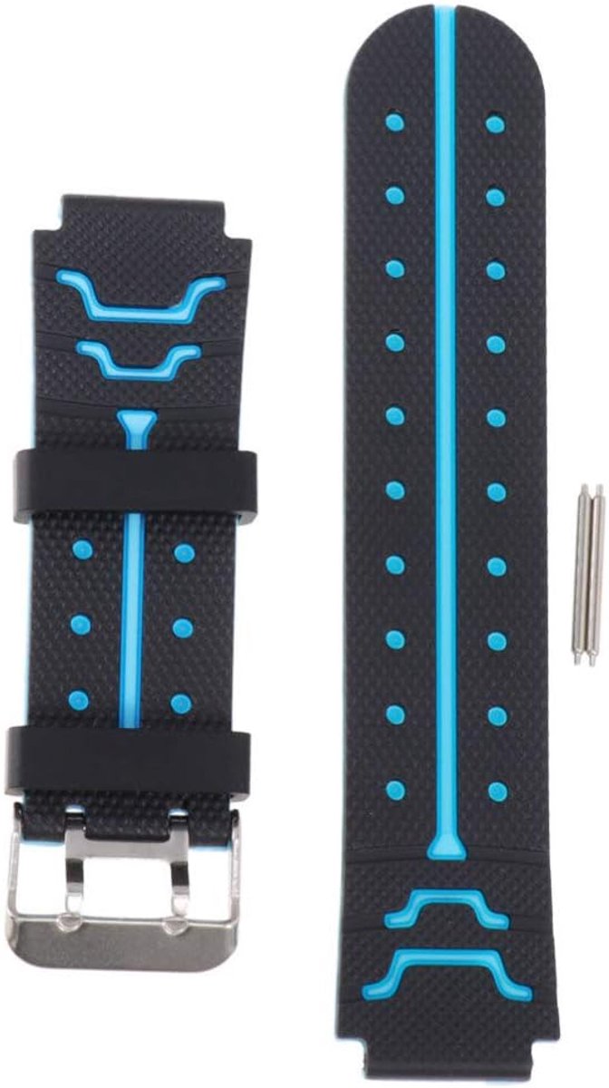 ibasenice Siliconen horlogeband-16 mm kinderhorlogebandje snelwissel-reservehorlogebandjes voor jongens en meisjes horloges en smartwatches, inclusief veerstang