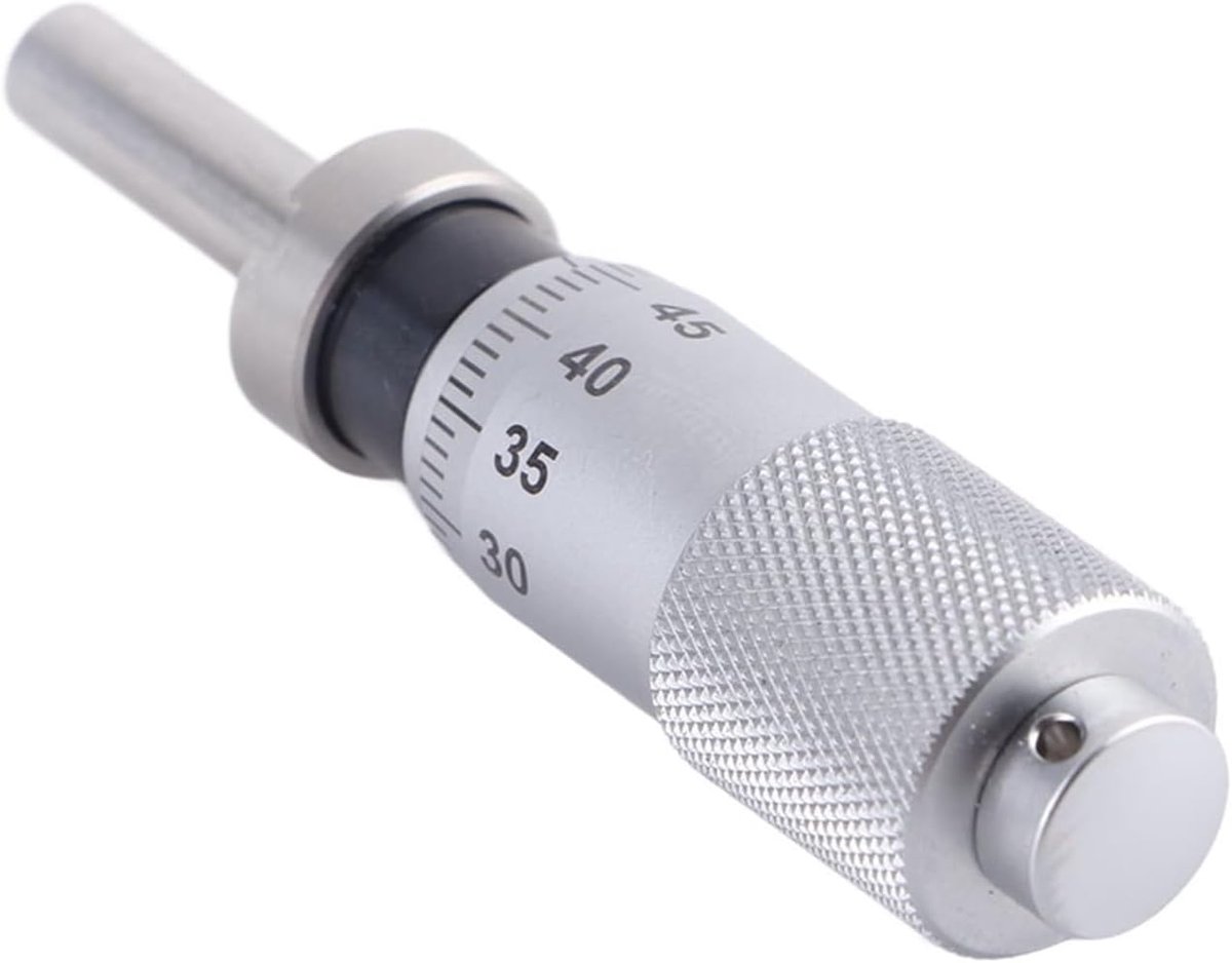 0-13 mm Micrometer Hoofd, Metalen Micrometer Binnendiameter Meetgereedschap voor Fijnafstemming van verschillende Nauwkeurigheid Instrumenten Ball Head with Nut