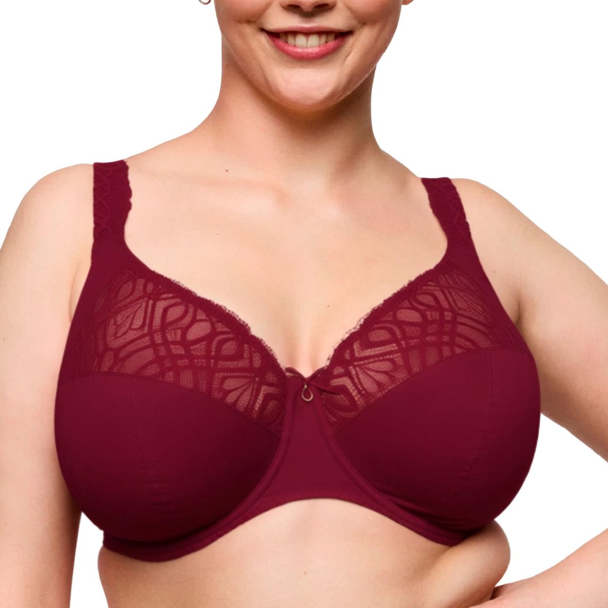 PrimaDonna Salerno Beugel Bh 0163535 Evening red - maat EU 75K / FR 90K