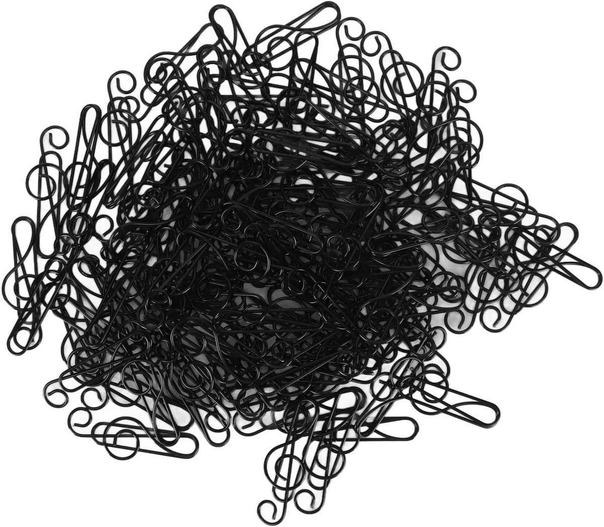 SnelShoppen - 100 Stuks Muzieknoten Paperclips, Schattige Metalen Bookmark Clips voor Documentorganisatie, Feest, Muziekleraar, Bladmuziek, Sterke Kle