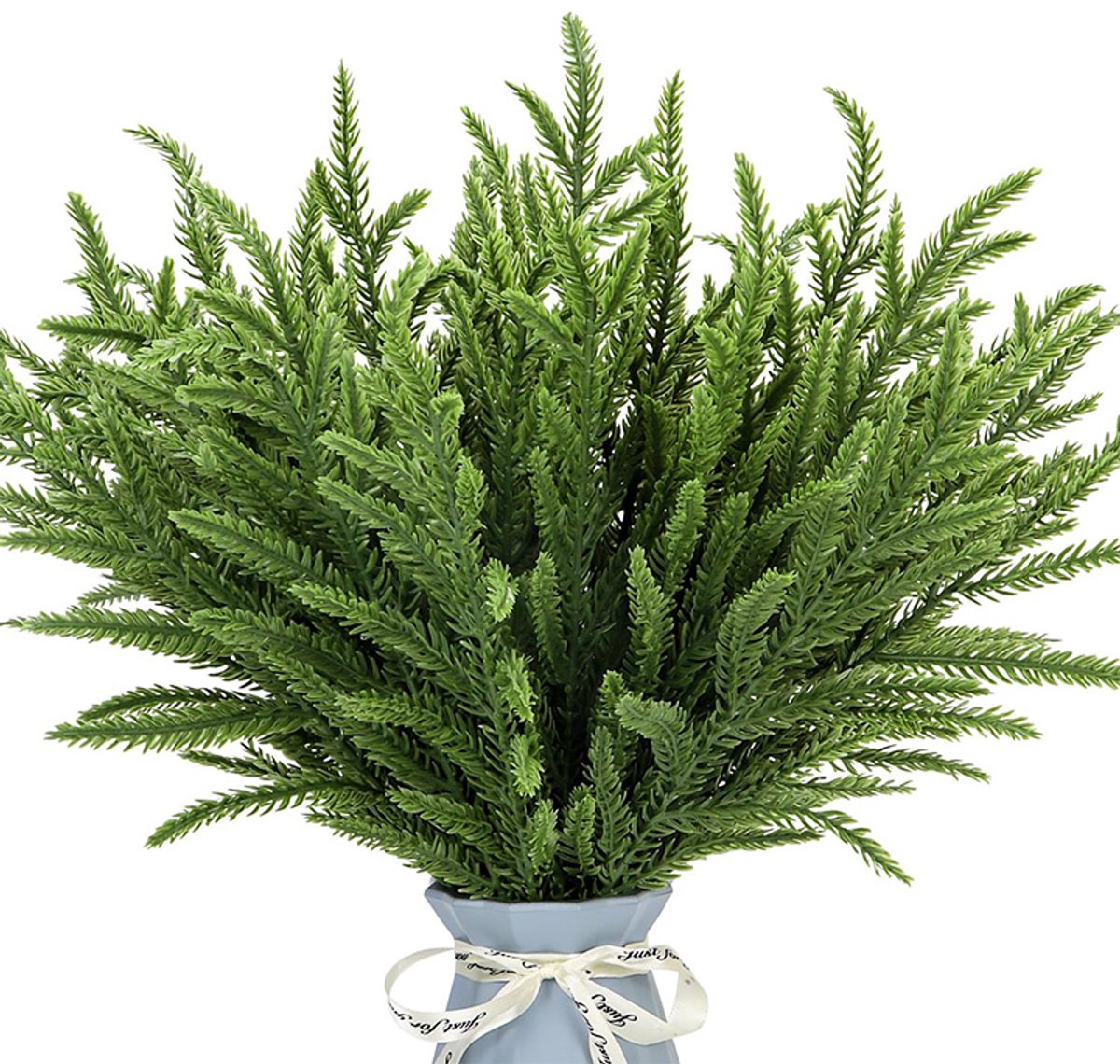 Kersttak/dennentak - dennentakken voor Kerstmis - 10 stuks - L34 cm - kerstversiering - kerststukje kunsttakken - klein takje voor Kerstmis