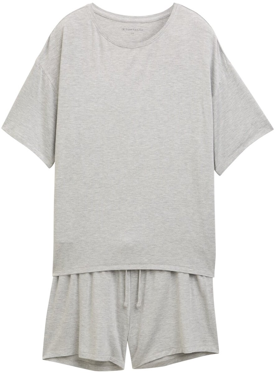 Tom Tailor - Basis pyjamaset - Maat M/38 - grey-medium-melange