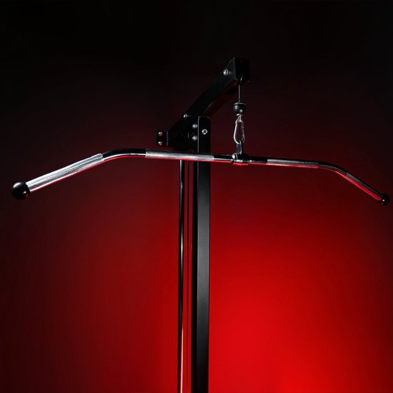 Barre treillis Gorilla Sports 120 cm (extrémités antidérapantes)