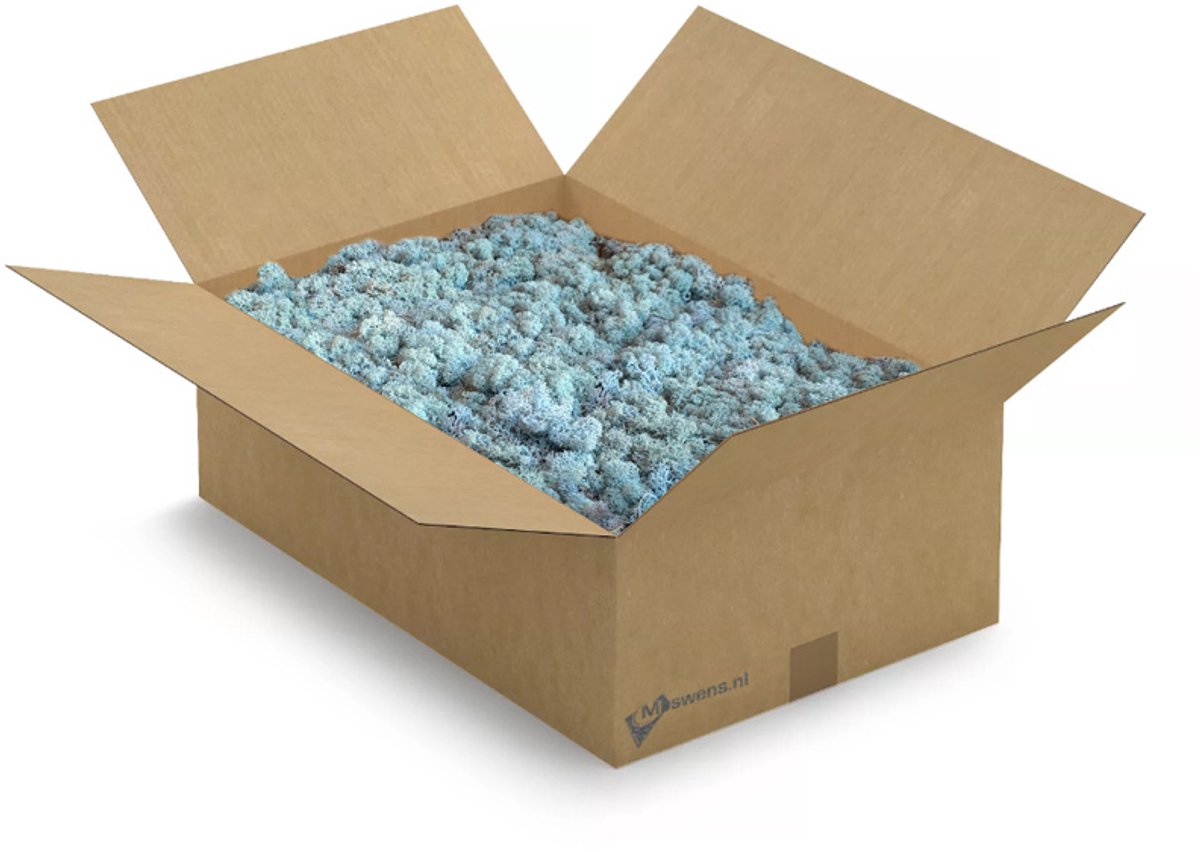 Moswens Rendiermos - 3 KG - Doos XL - 0,40 m² - Glaciem