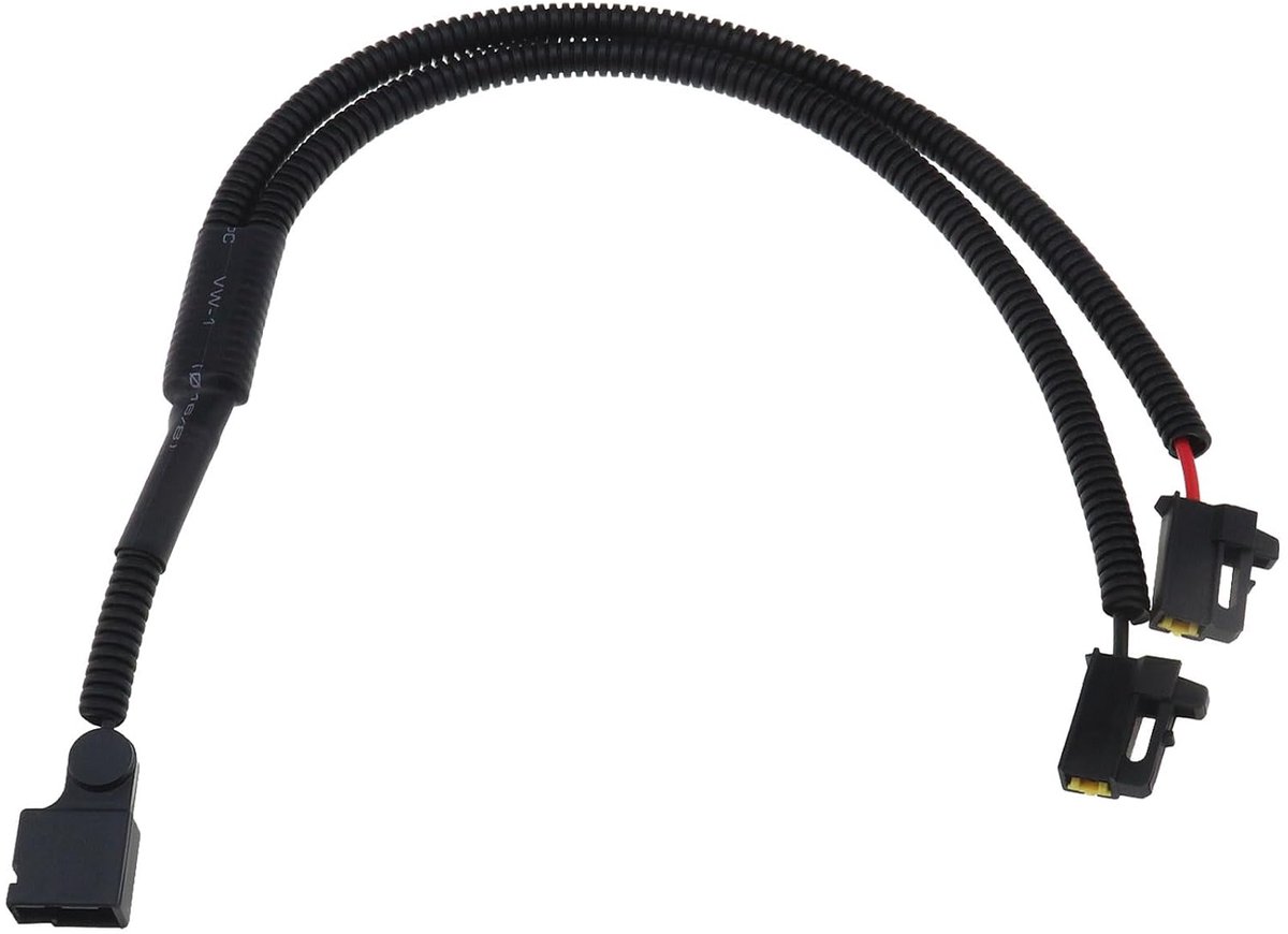 Y-type hoornadapter kabel - Car horn one-to-two converter - Eenvoudig te installeren - ShopVlot