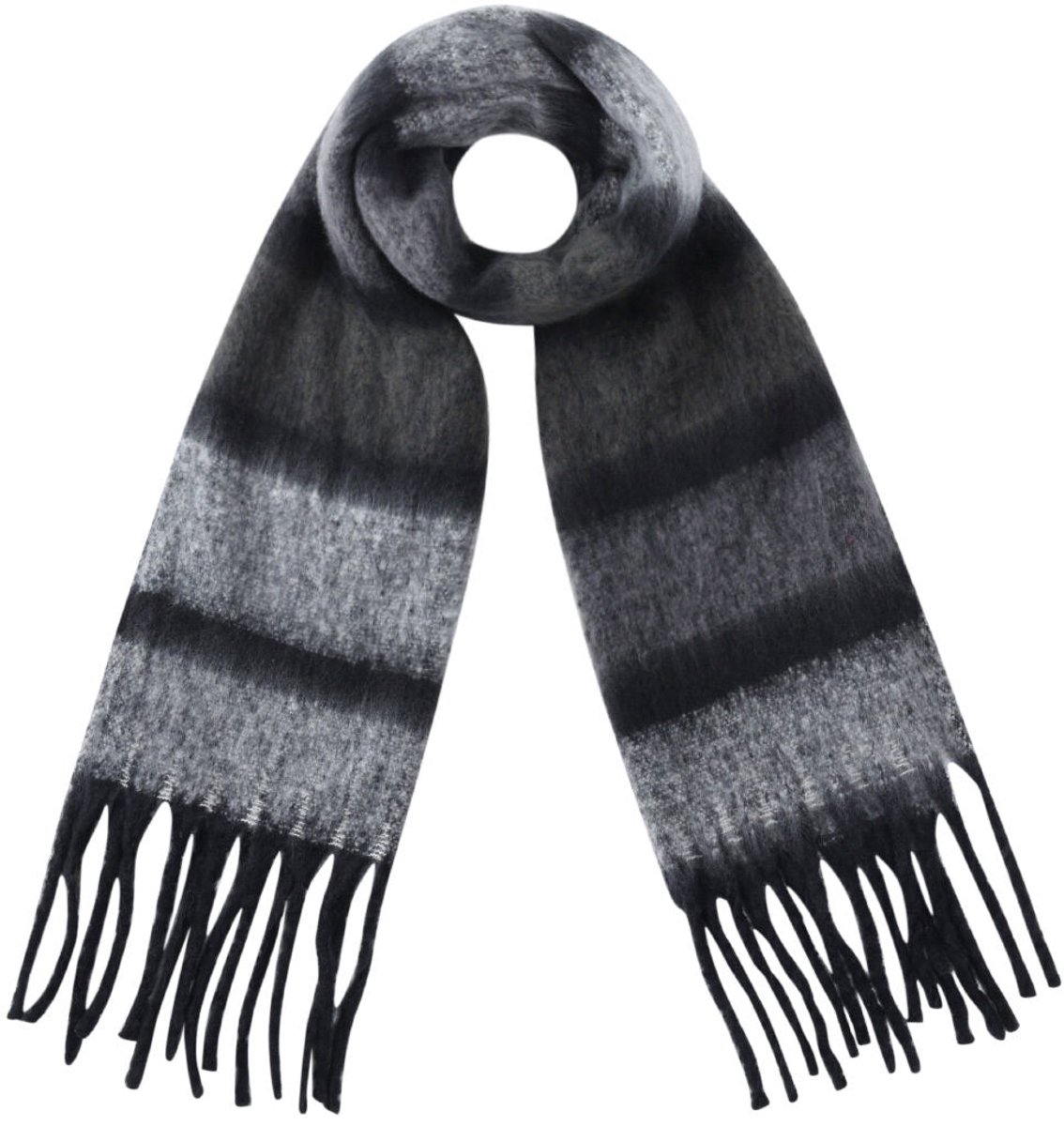 Yehwang Dames Herfst Sjaal Grijs