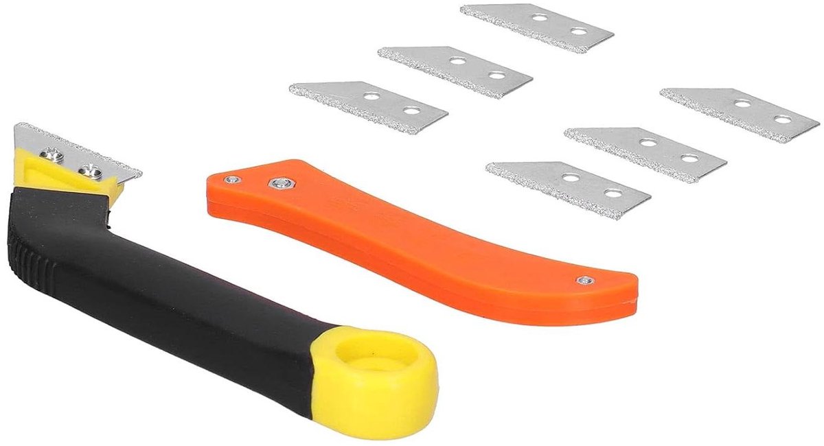 Voegenzaag Set - Tegelgereedschap - Voegen Verwijderen - Schuine Zaagsnede - 2-delig - Niet gespecificeerd