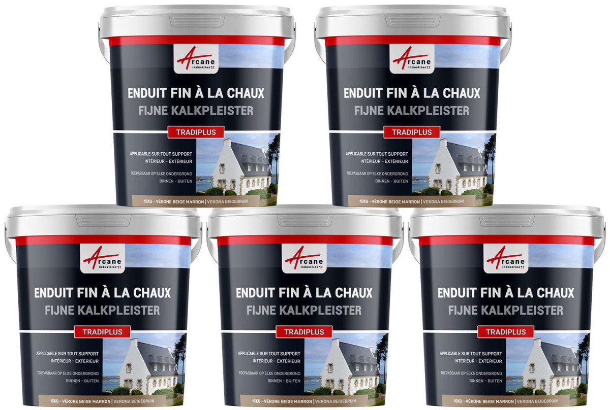 Fijne kalkpleister voor binnen- en buitendecoratie - TRADIPLUS