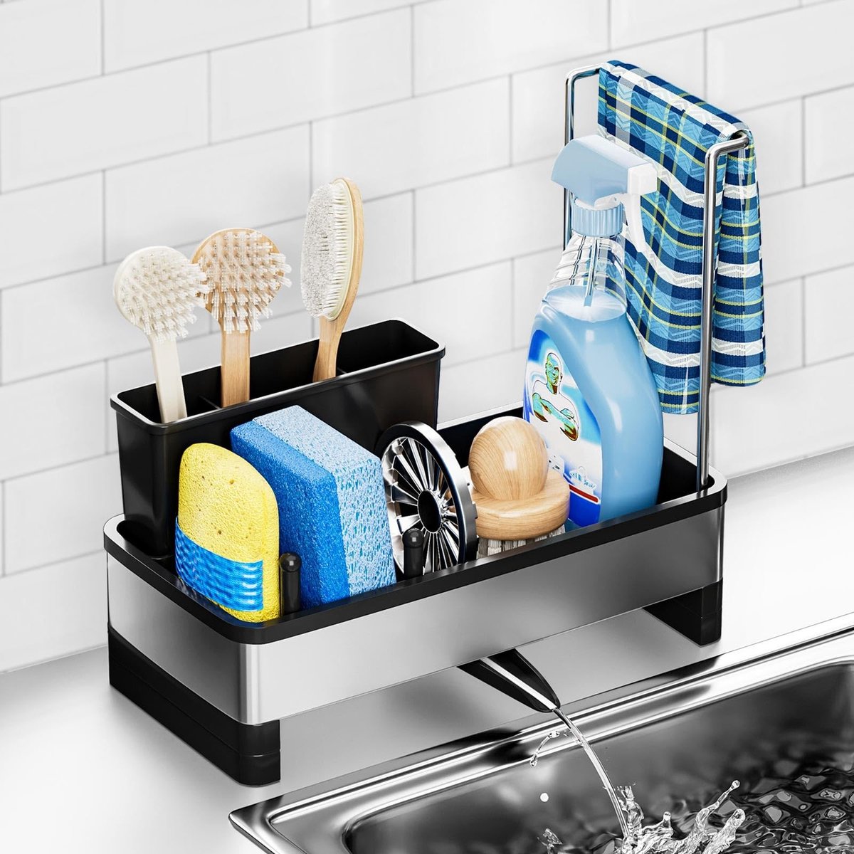 Omgoods - Multifunctionele Keukenorganizer met Handdoekhouder