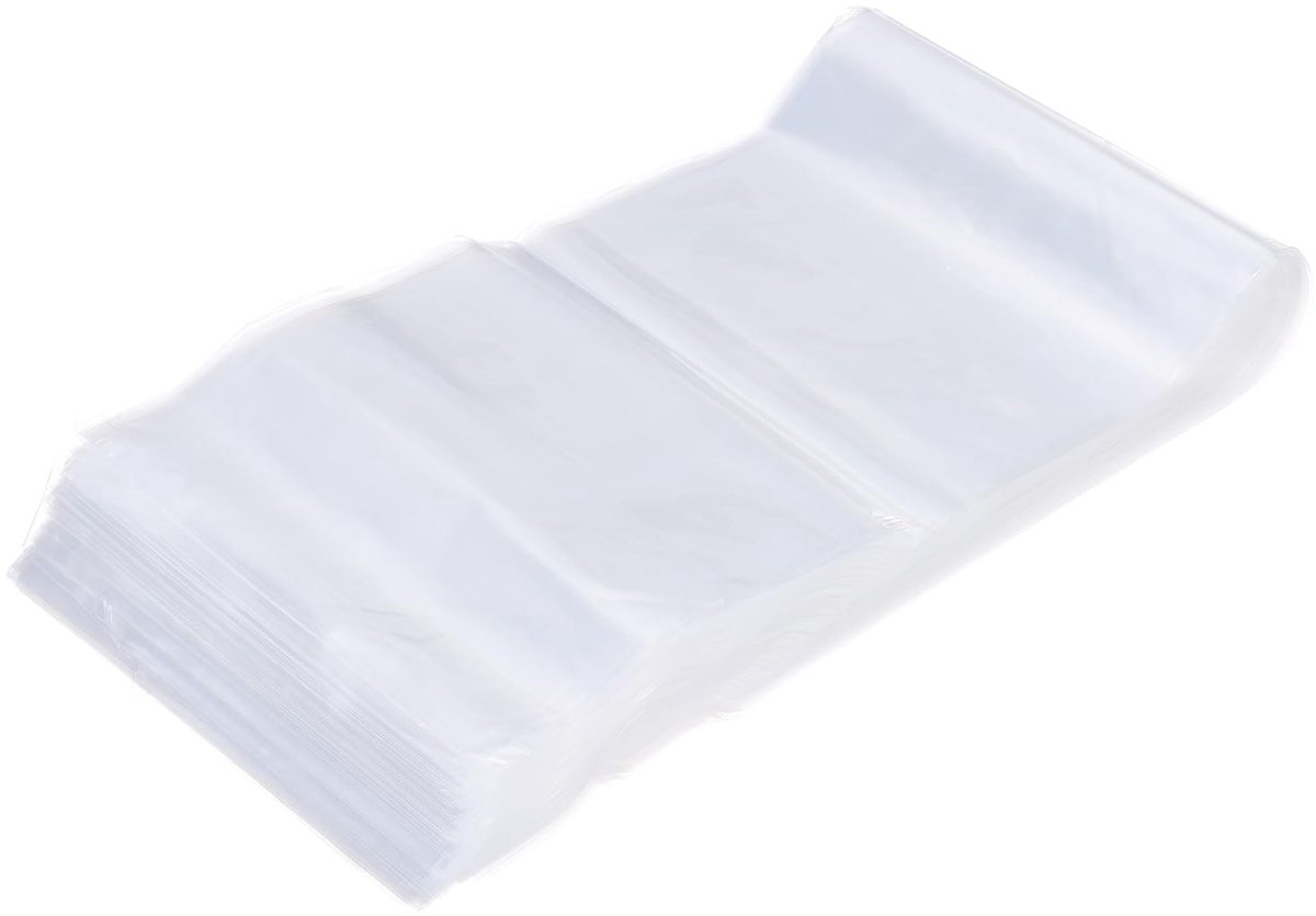 Omgoods - 100 Stuks Transparante Plastic Verpakkingszakken 6x24 Inch