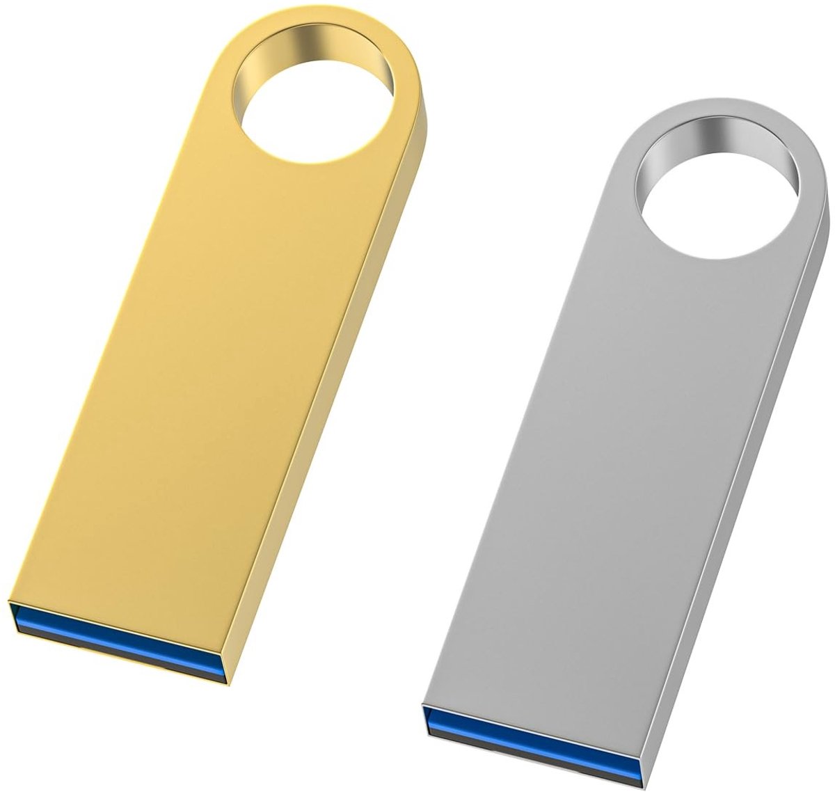 Omgoods - USB Stick 128GB met Mini Ontwerp en Waterdichte Behuizing