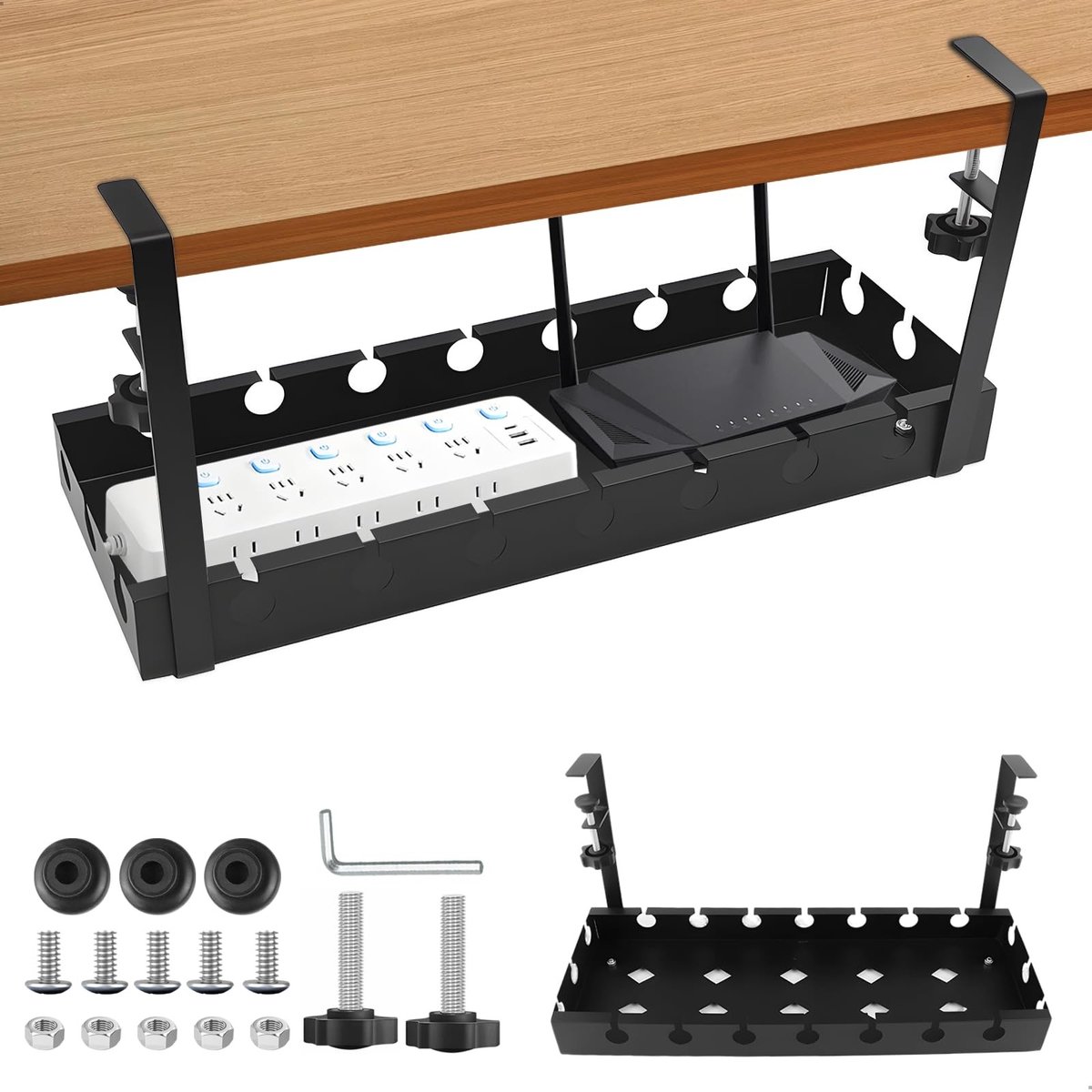 Omgoods - Onderbureau Kabelhouder voor Desk Cable Management