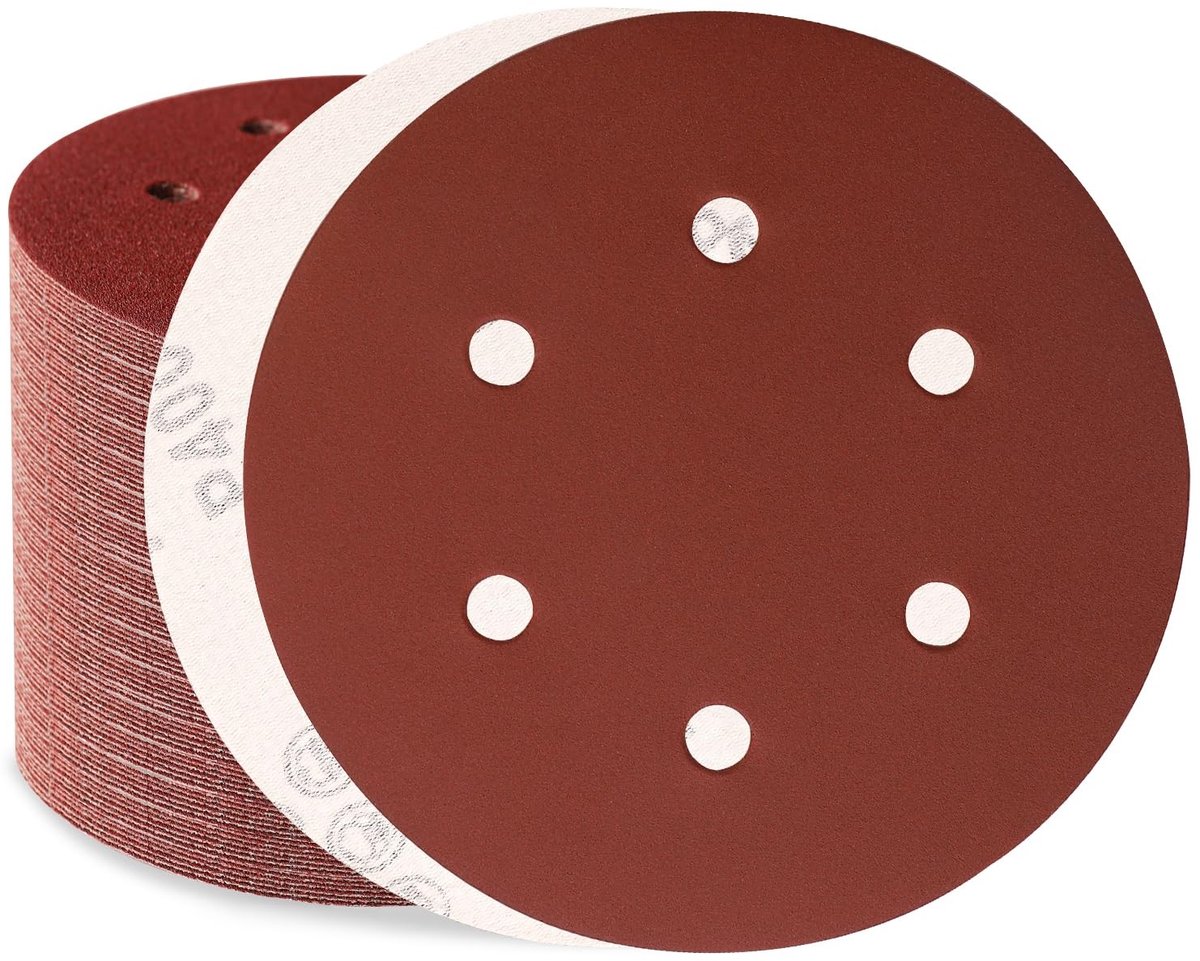 Omgoods - Schuurpapier Set van 100 Schuurdiscs 150 mm 400 Grit
