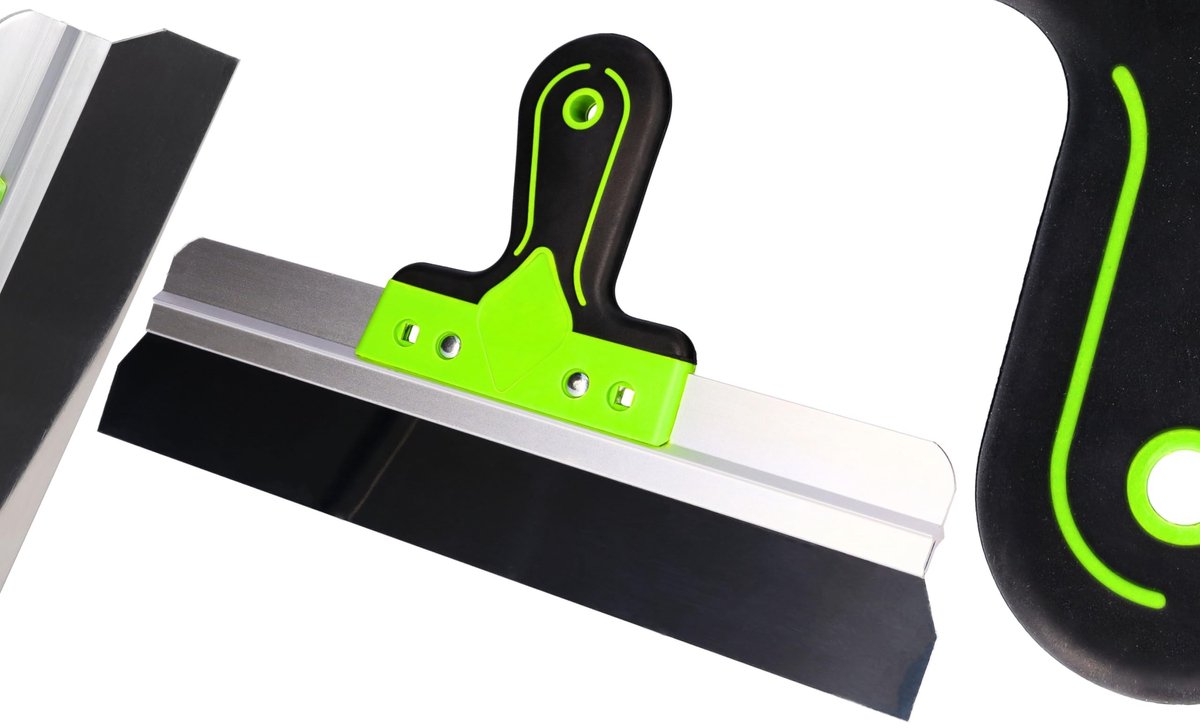 Omgoods - ToolSpace Roestvrijstalen Spatel 450 x 60 mm - Grote Plamuurmes