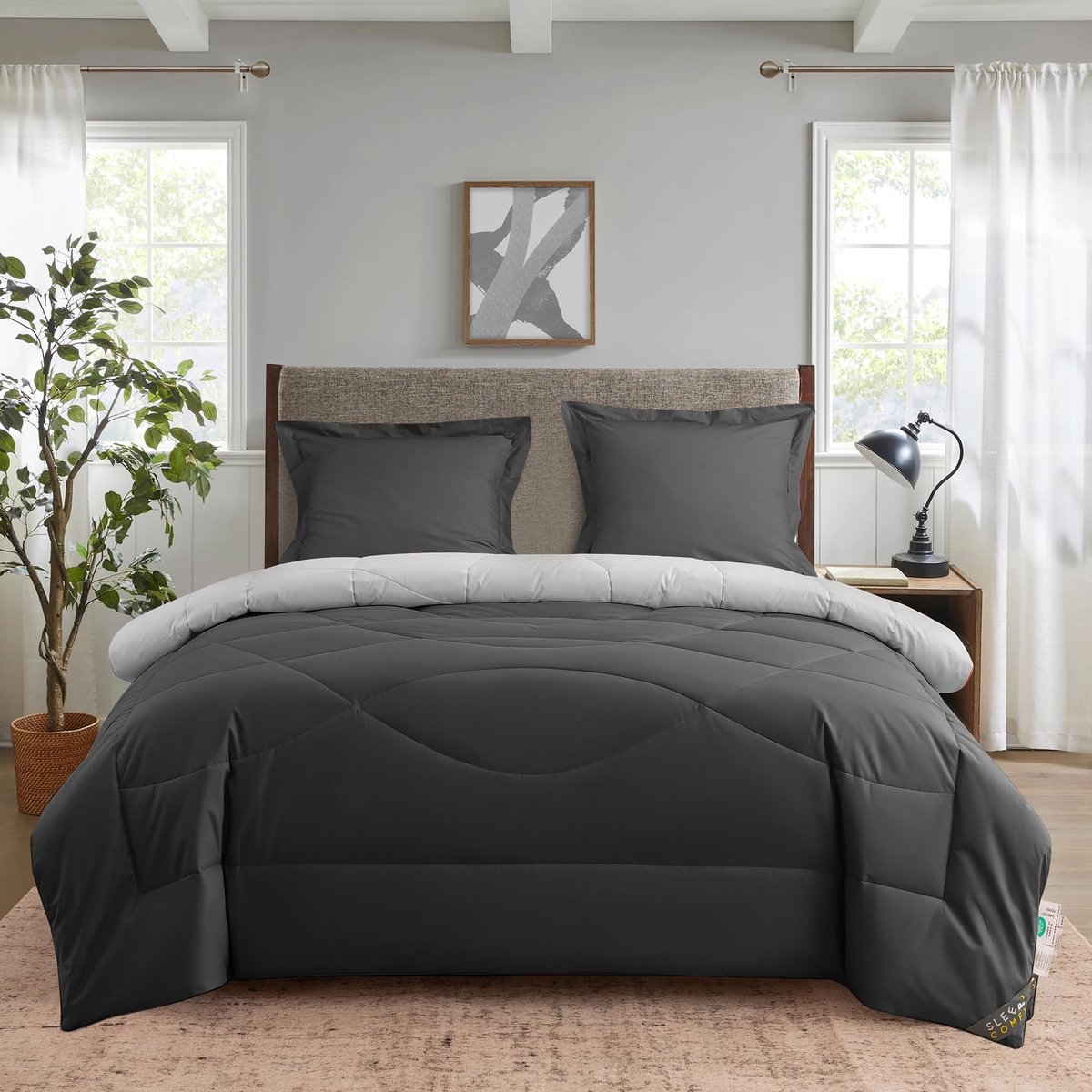 Omgoods - 4-seizoenen Deken - 200 x 200 cm, Anti-Allergisch