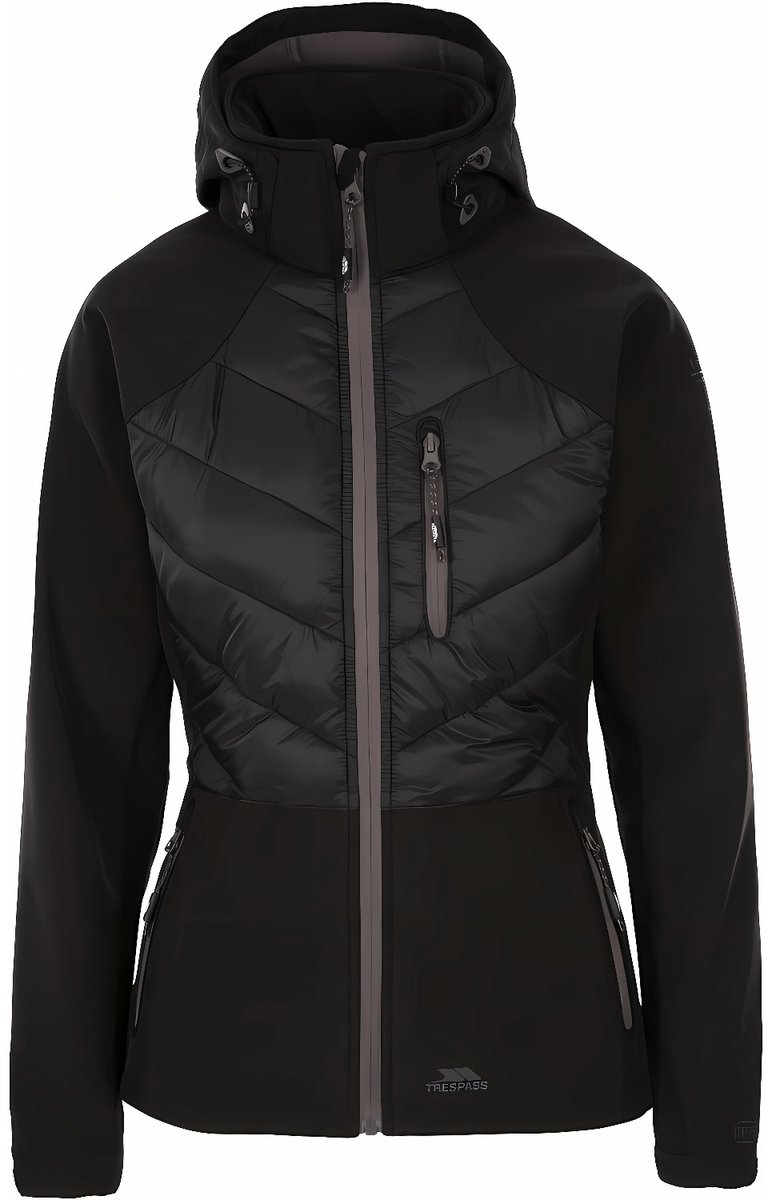 Trespass damesjas Elvira Softshell voor dames Tp75 -S Zwart