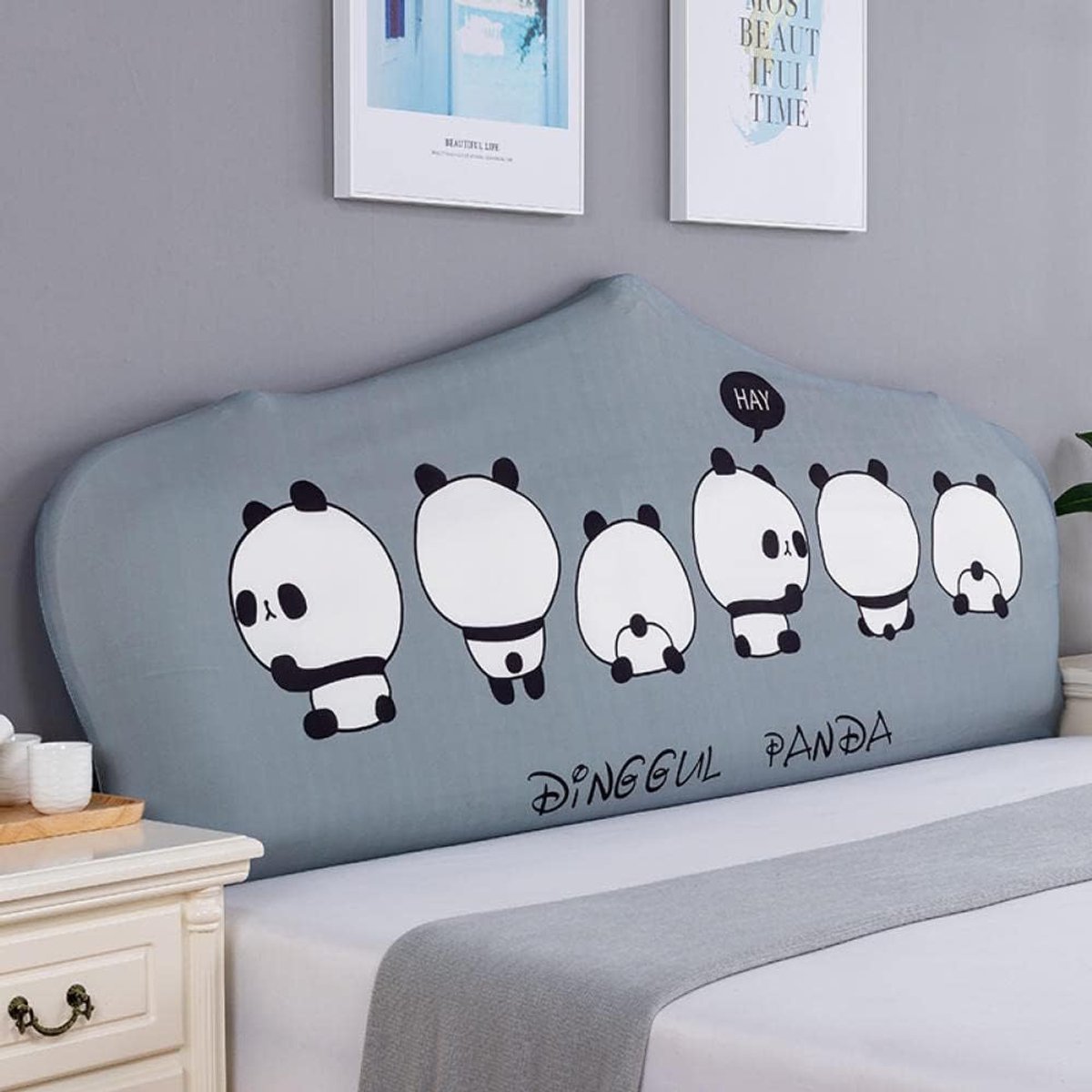 Hoofdbordhoes Bed - Beschermhoes - Slaapkamer Decoratie - All-Inclusive Pasvorm - 180cm -