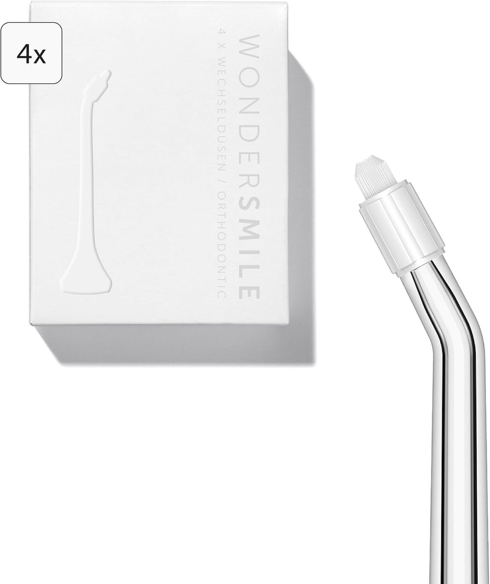 Orthodontisch Mondstuk - Wit - Reservesproeiers - SmoothFlow-technologie - Voor Beugel- en Implantaatdragers