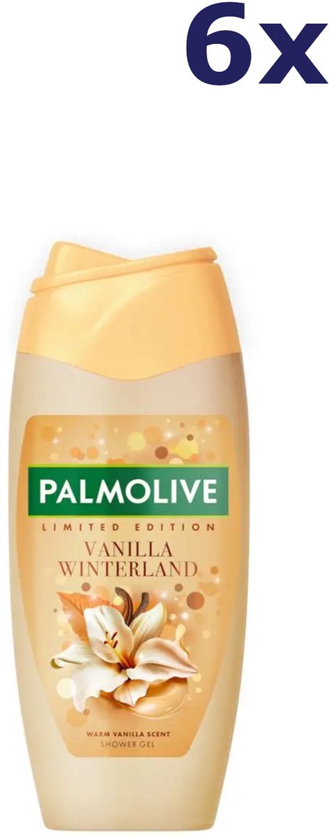 6x Palmolive Douchegel – Vanilla Winterland 250 ml