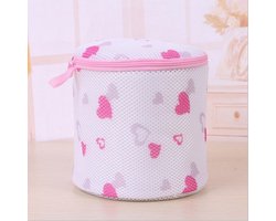 Waszak – Set van 3 – 15 x 16 cm – Wasnet – Lingeriewaszak – Wasnet voor bh's – Waszak – Ophangbaar – Machinewasbaar – Lichtgewicht – Draagbaar – Waszak van mesh – Geschikt voor ondergoed, sokken, enz.