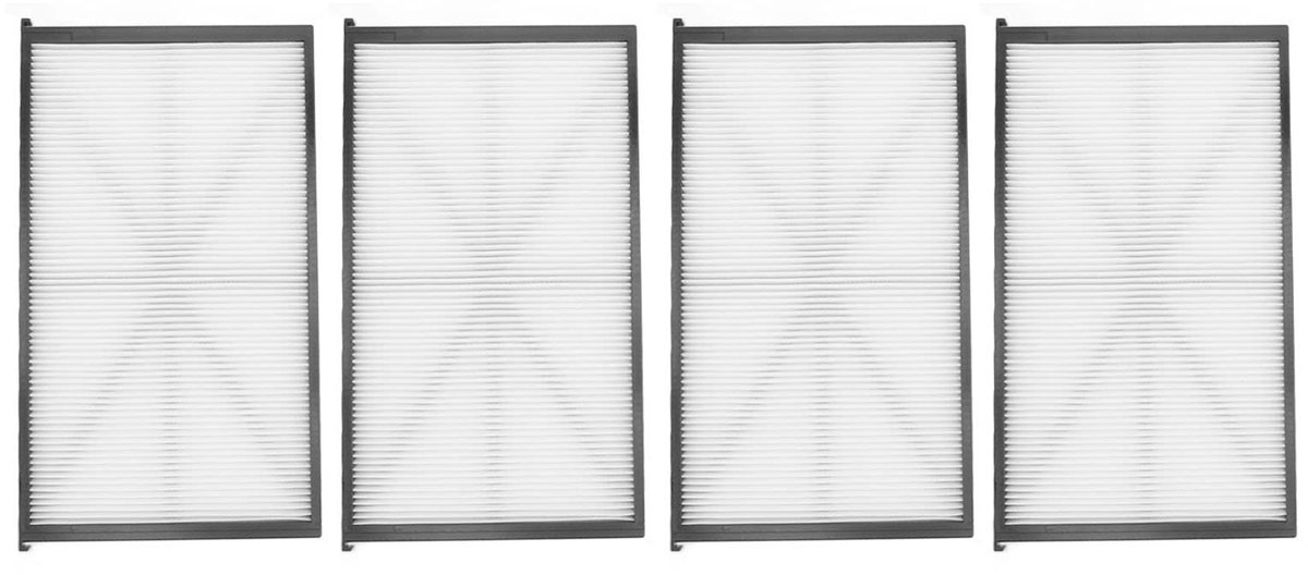 Dailygoods - Navulset 3-Laags Wasbare Filters voor Robotstofzuiger