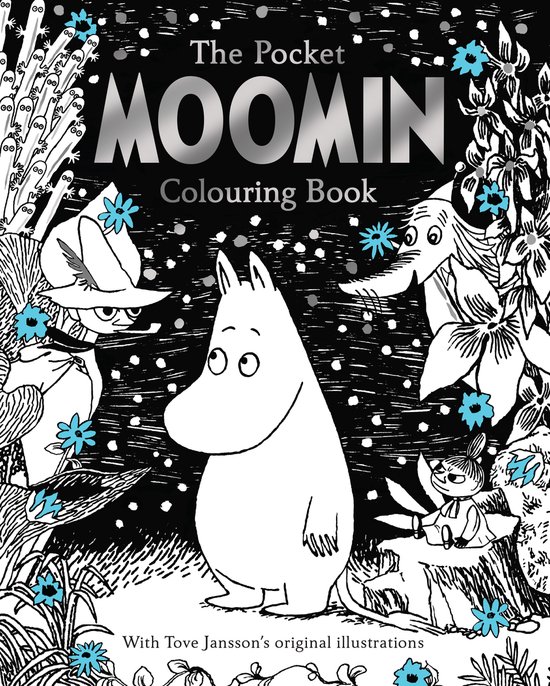 The Pocket Moomin Colouring Book - cover