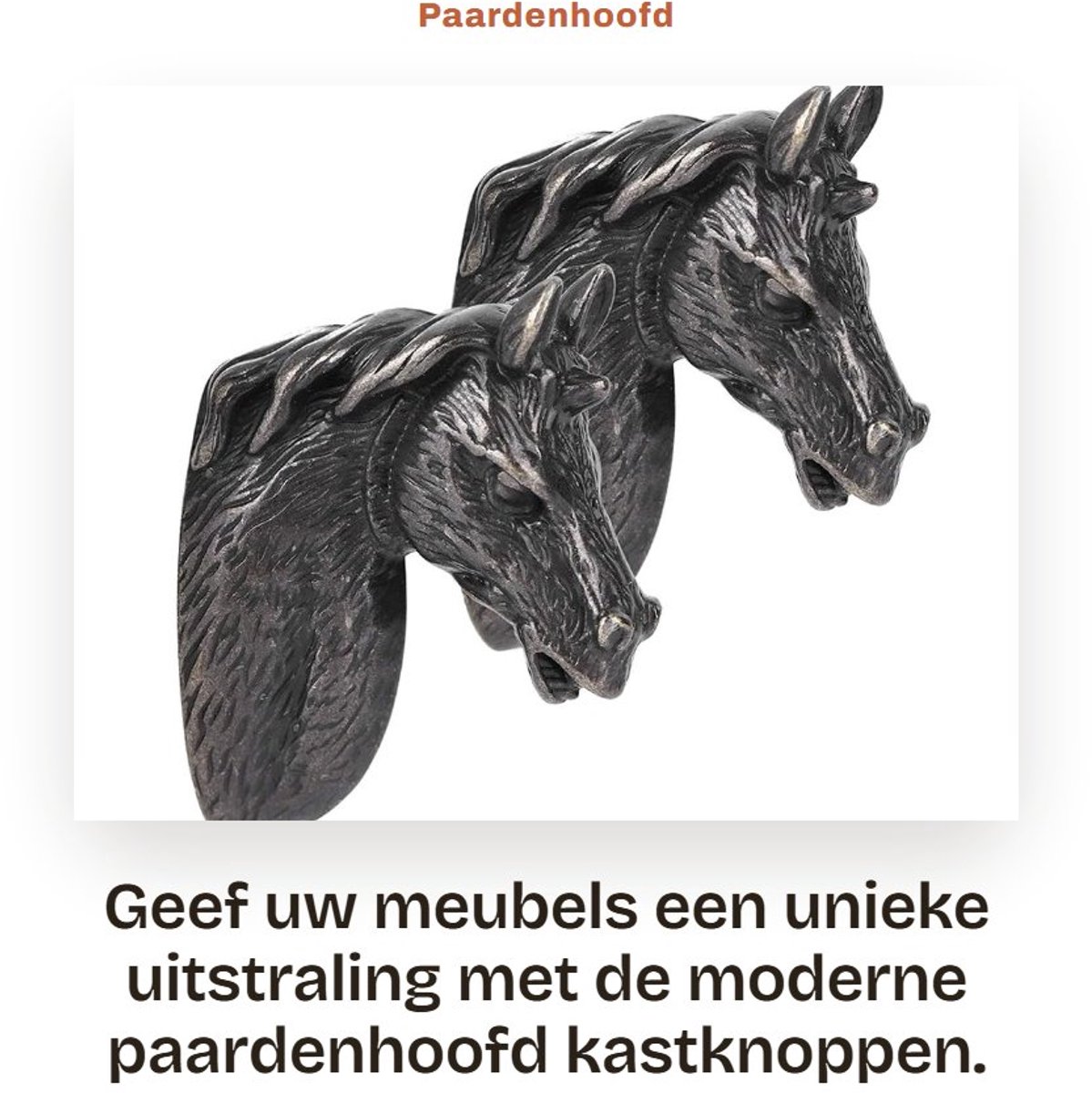 Dailygoods- Kastknop Modern Stijl - Zink Legering - Waterdicht - Duurzaam - Handgreep - Ee