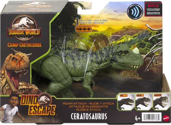 Jurassic World - Ceratosaurus Sound Attack - Actiefiguren