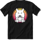 Saitama Logo T-Shirt | Saitama Inu Wolfpack Crypto Ethereum kleding Kado Heren / Dames | Perfect Cryptocurrency Munt Cadeau Shirt